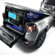 Illustration for article titled Bad Ass Brushed-Steel 2015 Jeep Renegade Has A Perfect Mini-Me Trailer